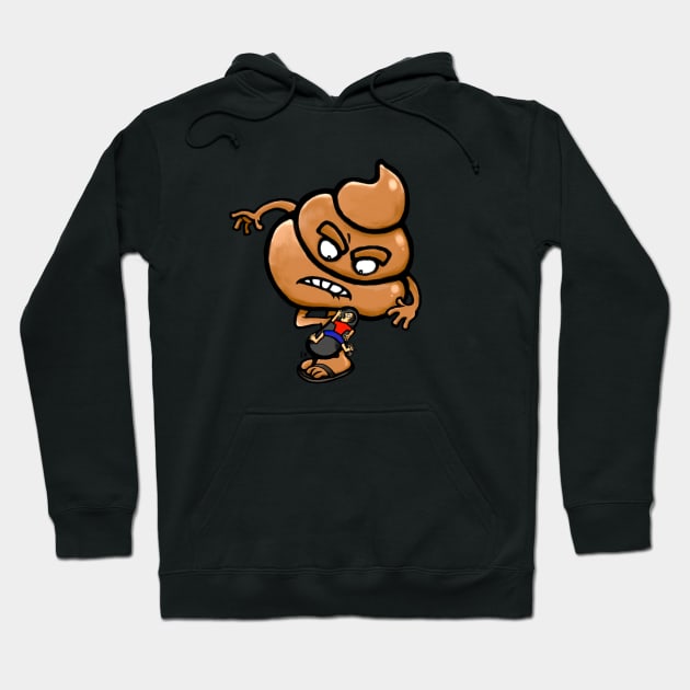 Poop Emoji Step Hoodie by CALMA